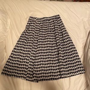 Navy Sailboat Skirt